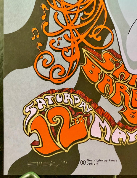 AUCTION - Black Crowes - Oasis - Los Angeles '01 - 1st Edition - Emek - Mint