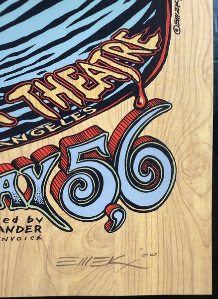 AUCTION - Beck - California Tour '00 - Wood Variant Edition - Emek - Near Mint