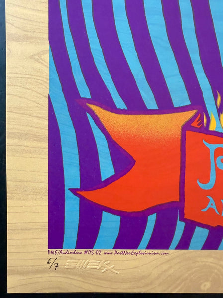 AUCTION - Audioslave - Phoenix '05 - Wood Edition of 7 - Emek - Near Mint