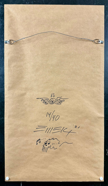 AUCTION - RAWK - Model Poster Kit '21 - Black Velvet Edition - Emek - Mint