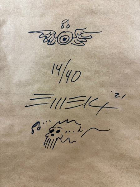 AUCTION - RAWK - Model Poster Kit '21 - Black Velvet Edition - Emek - Mint