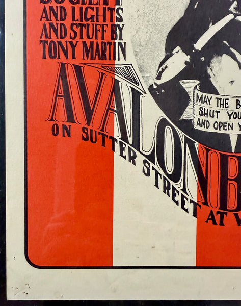 FD-5 - Blues Project - Great Society - Wes Wilson - 1966 Poster - Avalon Ballroom - CGC Graded 7.0