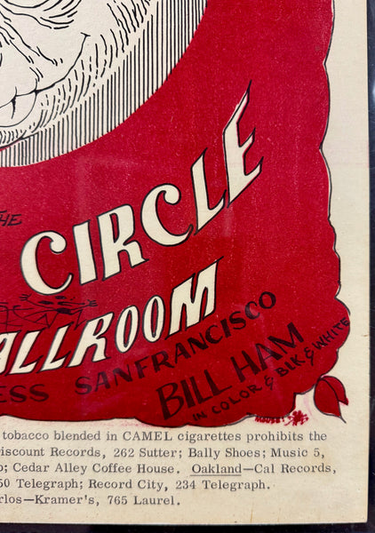 FD-13 - Captain Beefheart - Mouse Signed - 1966 Poster - Avalon Ballroom - CGC Graded 8.0