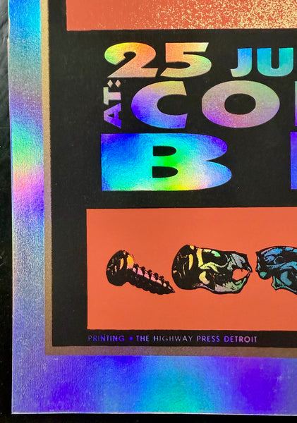 AUCTION - Tool - Berlin '01 - Foil Variant Edition - Emek - Near Mint