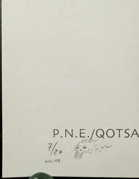 AUCTION - Queens of the Stone Age - Jacksonville '03 - White Variant - Edition of 20 - Emek - Near Mint