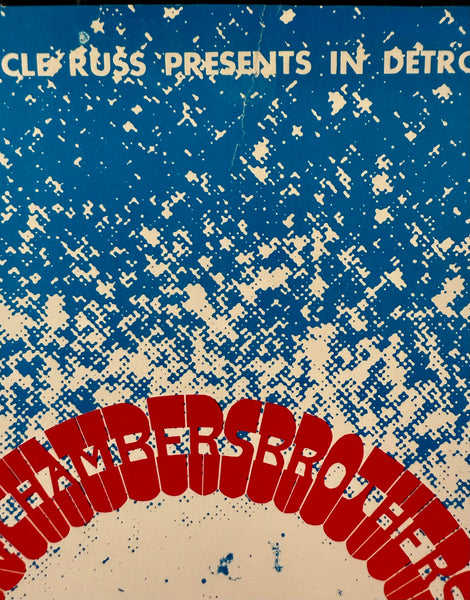 AUCTION - AOR 3.153 - Chambers Brothers - Carl Lundgren - 1967 Poster - Grande Ballroom - Excellent