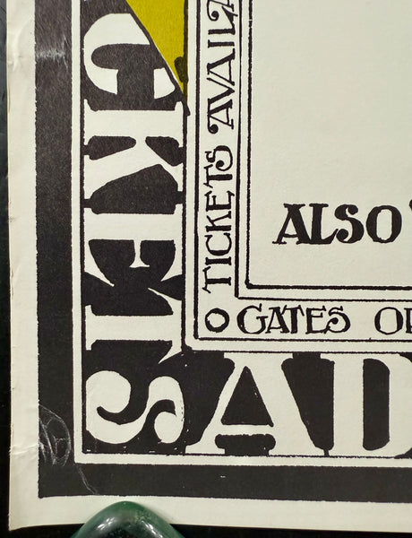 AUCTION - Jefferson Airplane - Hot Tuna - Open Air Festival - 1971 Poster - St. Paul, MN - Excellent