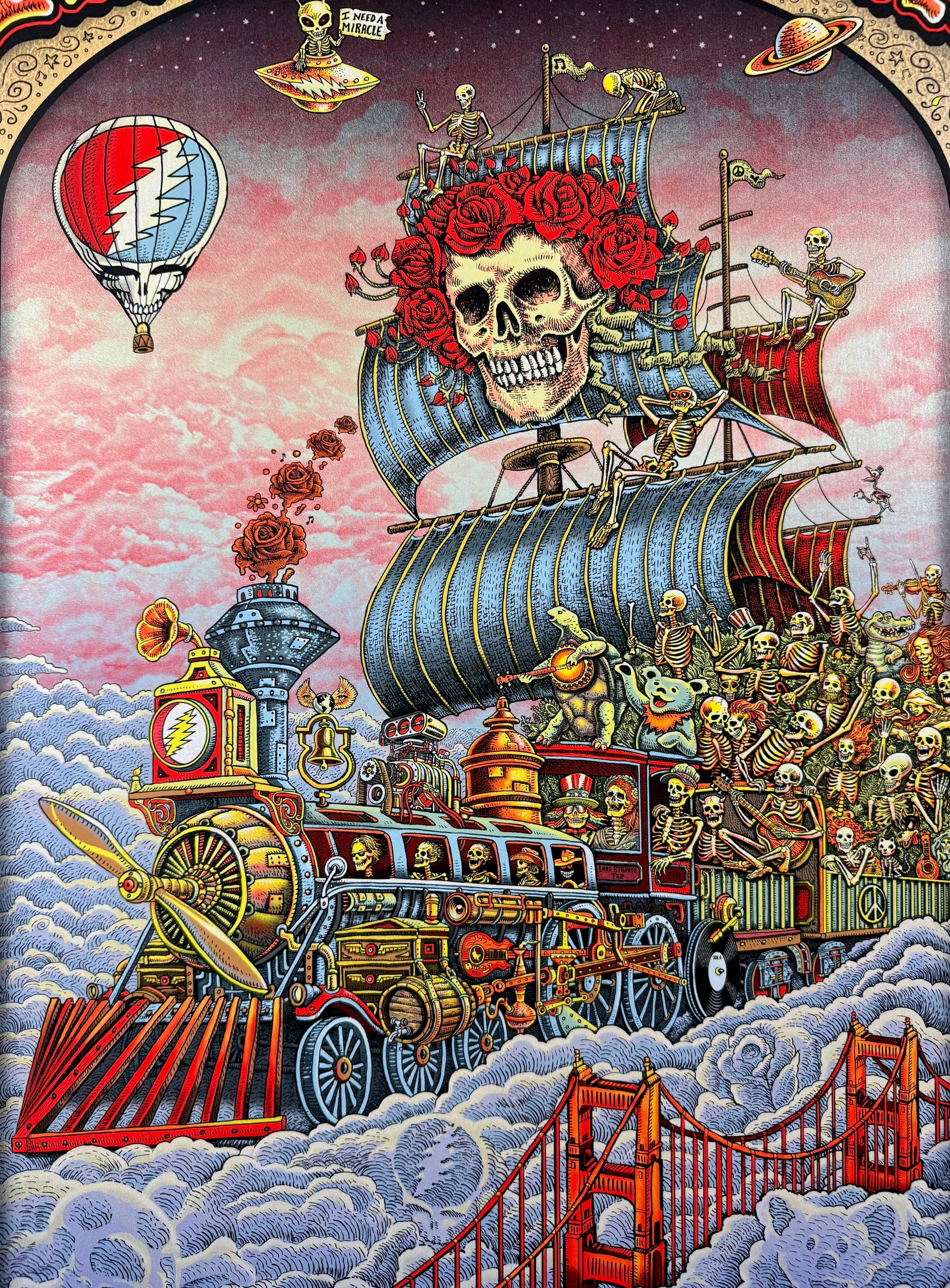 AUCTION - Dead & Company - San Francisco '25 - Artist Proof