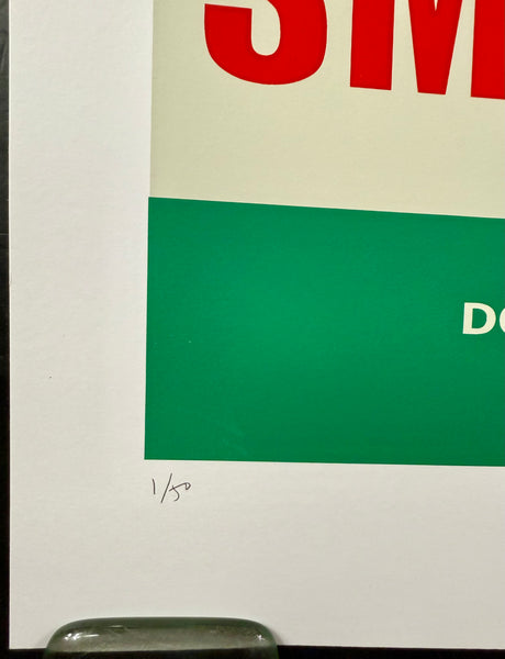 AUCTION - Smoke Marijuana '12 - 1st Edition - Number 1 of 50 - Frank Kozik - Mint