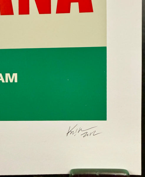 AUCTION - Smoke Marijuana '12 - 1st Edition - Number 1 of 50 - Frank Kozik - Mint