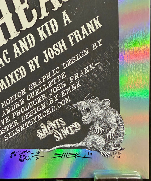 AUCTION - Nosferatu x Radiohead '24 - Artist GID Foil - Edition of 15 - Emek - Mint