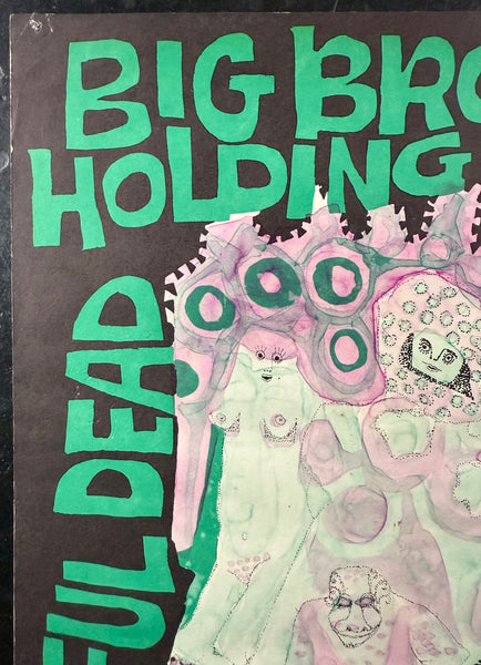 AUCTION - AOR 2.205 - Grateful Dead - Big Brother Janis Joplin - Mari Tepper - 1967 Poster - Winterland - Excellent