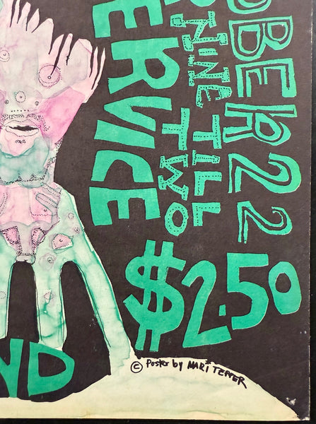 AUCTION - AOR 2.205 - Grateful Dead - Big Brother Janis Joplin - Mari Tepper - 1967 Poster - Winterland - Excellent