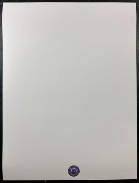 AUCTION - Pearl Jam - Rome ’18 - Live Stream Foil Variant - Artist Edition of 50 - Emek - Mint