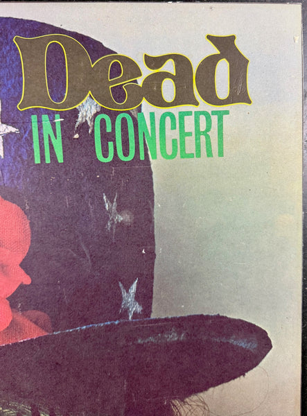 AUCTION - AOR 4.237 - Grateful Dead - Gunther Kieser - 1972 Poster - Munich, Germany - Very Good