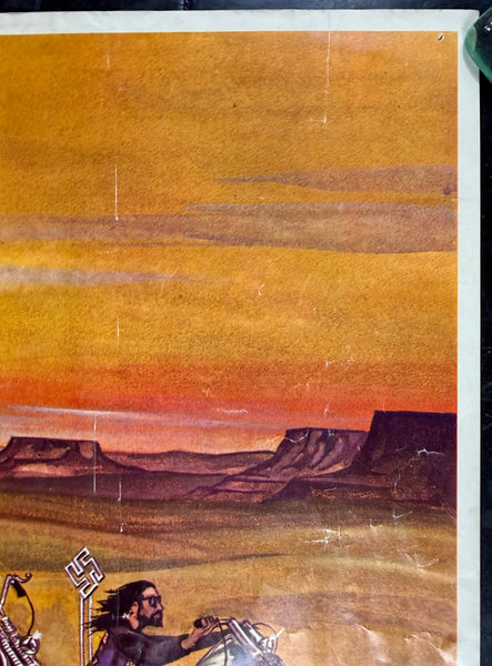 AUCTION -  Hells Angels - "Tecote Run" - Ed Big Daddy Roth - 1966 Biker Poster - Very Good - SF Rock Posters & Collectibles