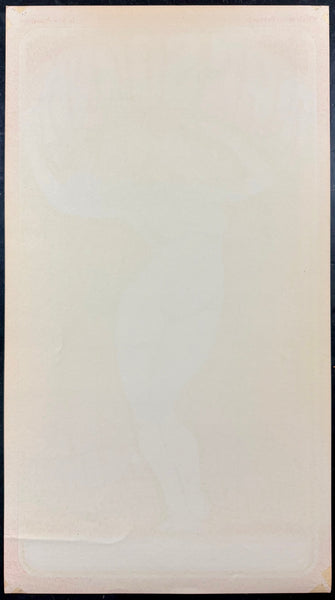 AUCTION - BG-29 - Jefferson Airplane - Wes Wilson - 1966 Poster - Fillmore/ Winterland - Excellent