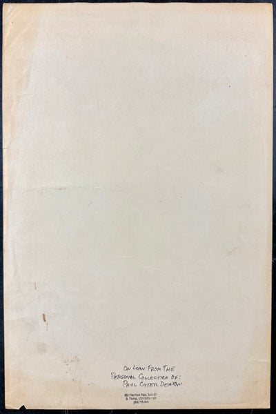 AUCTION - Bob Weir - Grateful Dead - 1978 Poster - Armadillo Texas - Excellent