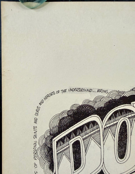 AUCTION - AOR 2.215 - The Human Be-In - Grateful Dead - Timothy Leary - Rick Griffin - 1967 Poster - Golden Gate Park   - Excellent - SF Rock Posters & Collectibles