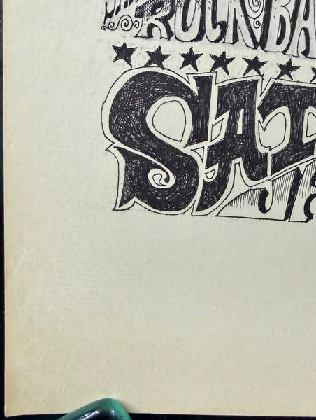 AUCTION - AOR 2.215 - The Human Be-In - Grateful Dead - Timothy Leary - Rick Griffin - 1967 Poster - Golden Gate Park   - Excellent - SF Rock Posters & Collectibles