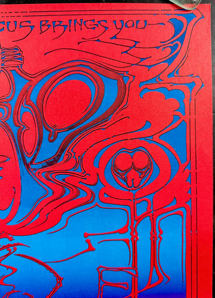 AUCTION - AOR 3.65 - The Who - Rick Griffin - 1969 Poster - Hollywood Palladium - Near Mint Minus - SF Rock Posters & Collectibles