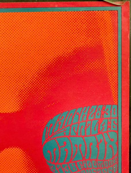 AUCTION - Neon Rose 12 - Chambers Bros. - Moscoso - 1967 Poster - The   Matrix -   Excellent