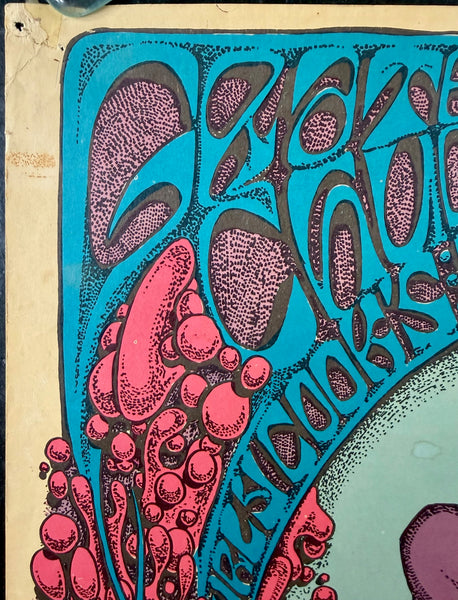 AUCTION - AOR 2.163 - Grateful Dead - Berry Dropper - Steve Catron - 1968 Poster - Carousel Ballroom - Very Good - SF Rock Posters & Collectibles