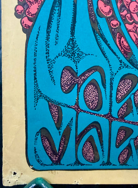 AUCTION - AOR 2.163 - Grateful Dead - Berry Dropper - Steve Catron - 1968 Poster - Carousel Ballroom - Very Good - SF Rock Posters & Collectibles