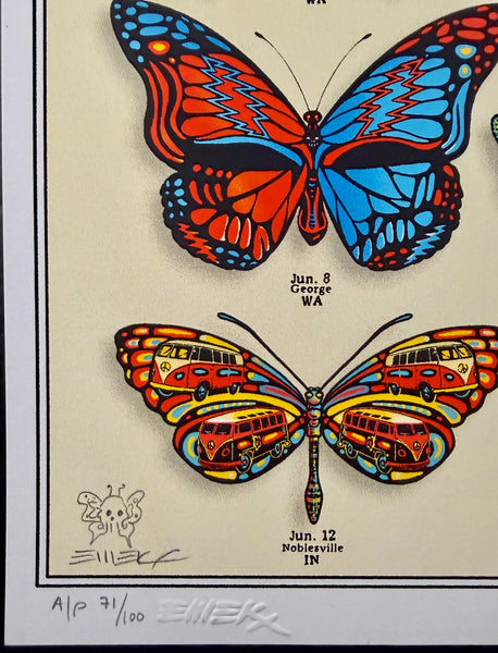 AUCTION - Dead & Company - Summer Tour' 19 - Artist Proof Edition - Emek -  Mint - SF Rock Posters & Collectibles