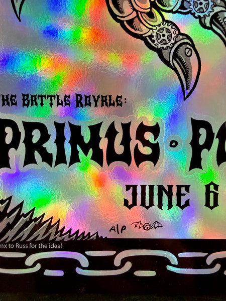 AUCTION - Sessanta - Primus / Puscifer - Ridgefield '25 - Artist Proof Edition - Emek - Mint - SF Rock Posters & Collectibles