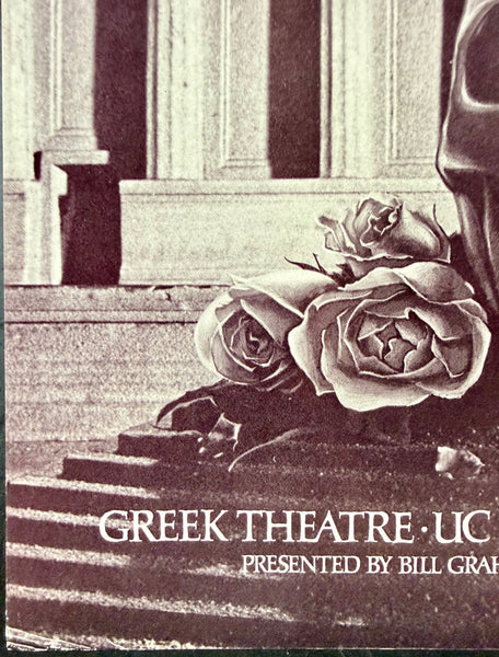 AUCTION - Grateful Dead - 1981 Poster - Greek Theater Berkeley, CA - Excellent