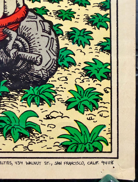 AUCTION - Mr. Natural - "Twas Ever Thus" - Robert Crumb - 1972 Poster - Very Good