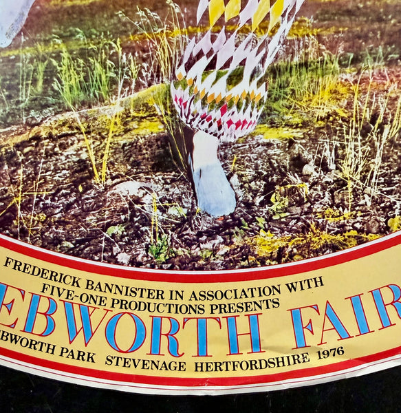 AUCTION - AOR 4.266 - Rolling Stones - 1976 Poster - Knebworth Festival - Near Mint Minus - SF Rock Posters & Collectibles