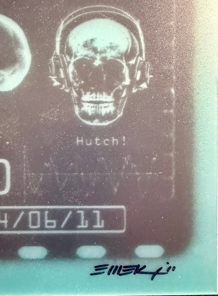 AUCTION - Queens of the Stone Age - Kansas City '11 - X-Ray Skeleton - 1st Edition - Emek - Mint - SF Rock Posters & Collectibles