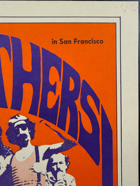 AUCTION - BG-27 - Frank Zappa & The Mothers - 1966 Poster - Fillmore Auditorium - Excellent - SF Rock Posters & Collectibles