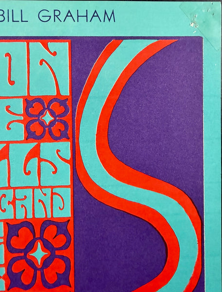AUCTION - BG-42 - Jefferson Airplane - Wes Wilson - 1966 Poster - Fillmore Auditorium - Excellent