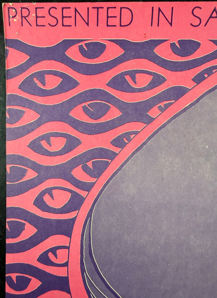 AUCTION - BG-44 - The Doors - Wes Wilson - 1967 Poster -  Fillmore  Auditorium - Very Good
