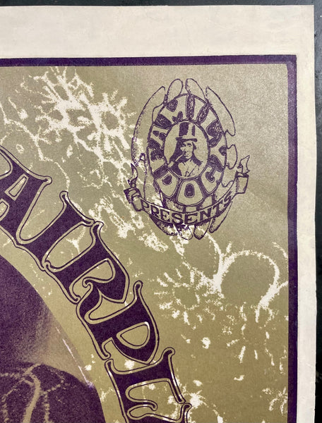 AUCTION - FD-17 - Jefferson Airplane - Mouse & Kelley - 1966 Poster - Avalon Ballroom - Very Good