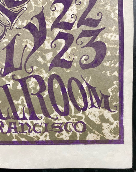 AUCTION - FD-17 - Jefferson Airplane - Mouse & Kelley - 1966 Poster - Avalon Ballroom - Very Good