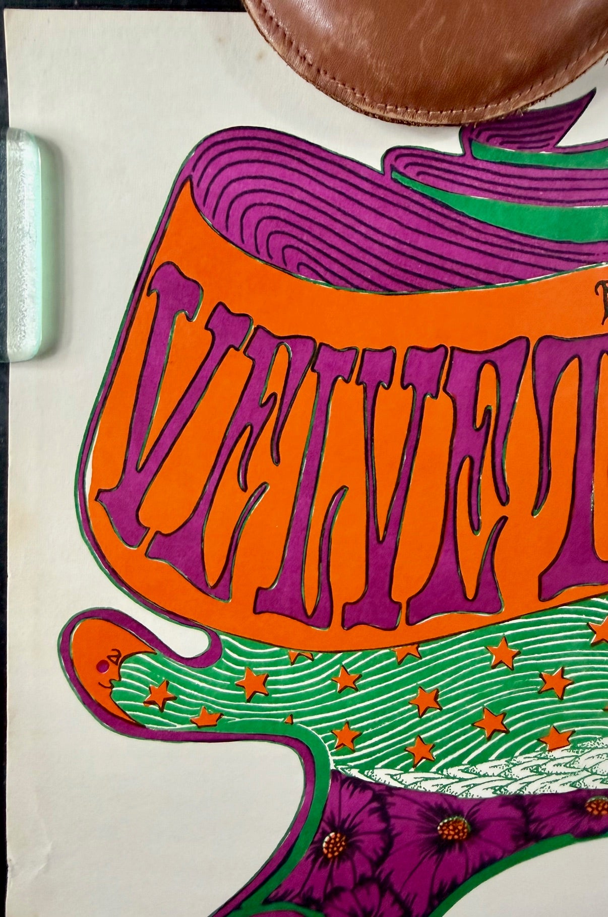 AUCTION - AOR 3.98 - Velvet Underground - 1968 Poster - Hippodrome