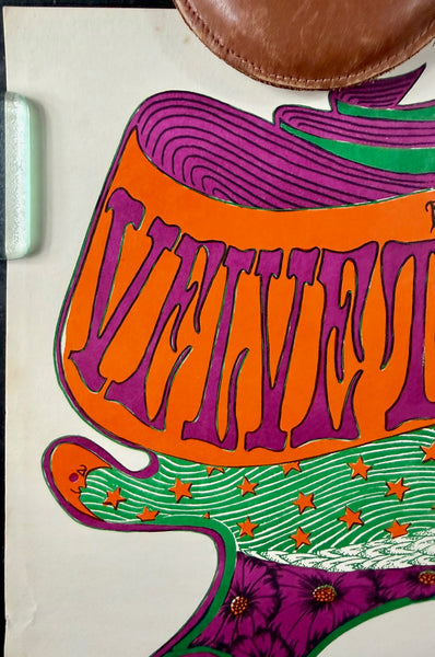 AUCTION -  AOR 3.98 - Velvet Underground - 1968 Poster - Hippodrome San Diego -  Excellent - SF Rock Posters & Collectibles