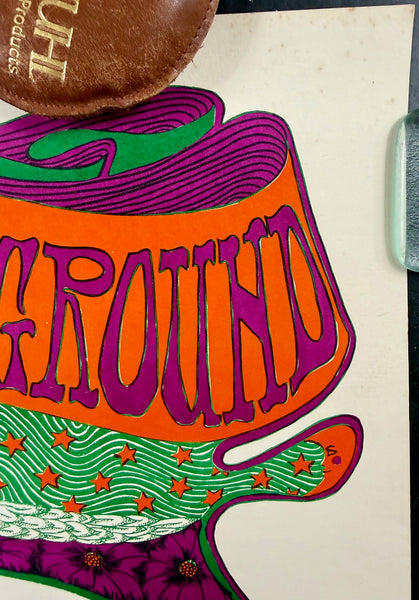AUCTION -  AOR 3.98 - Velvet Underground - 1968 Poster - Hippodrome San Diego -  Excellent - SF Rock Posters & Collectibles