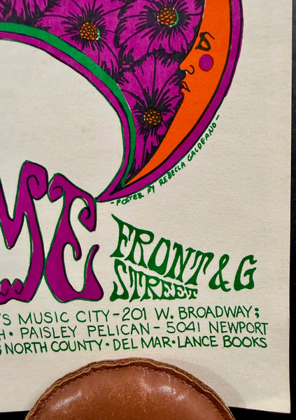 AUCTION -  AOR 3.98 - Velvet Underground - 1968 Poster - Hippodrome San Diego -  Excellent - SF Rock Posters & Collectibles