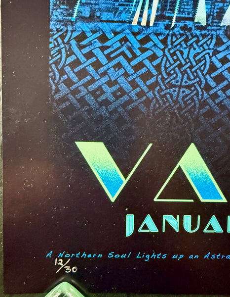 AUCTION -  Van Morrison - Las Vegas '18 - Variant Edition of 30 - Emek  - Mint - SF Rock Posters & Collectibles