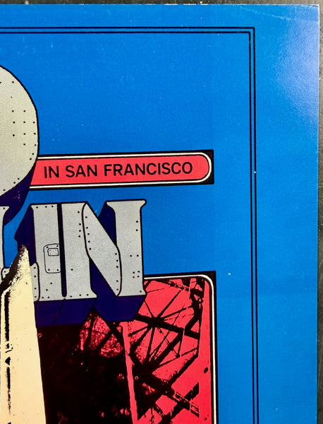 AUCTION -  BG-199 - Led Zeppelin - Randy Tuten Signed - 1969 Poster - Winterland - Near Mint Minus - SF Rock Posters & Collectibles