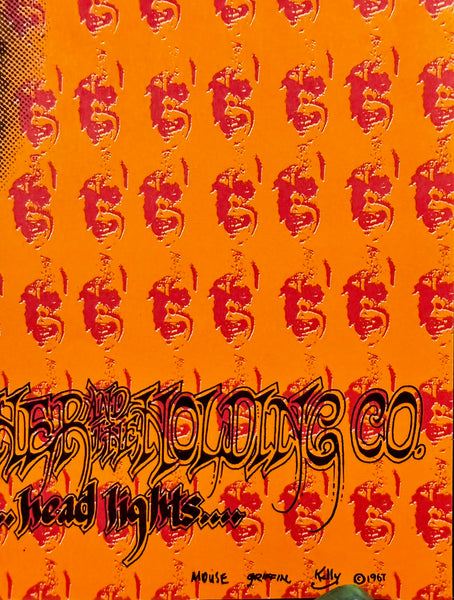 AUCTION - AOR 2.183 - Grateful Dead - Trip or Freak - Mouse,Kelley & Griffin - 1967 Poster - Winterland - Near Mint