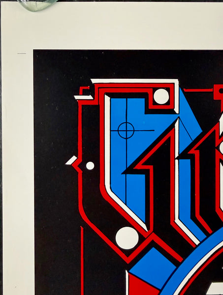 AUCTION - Grateful Dead - Rick Griffin Signed - 1984 A/P Poster - Berkeley - Near Mint Minus - SF Rock Posters & Collectibles