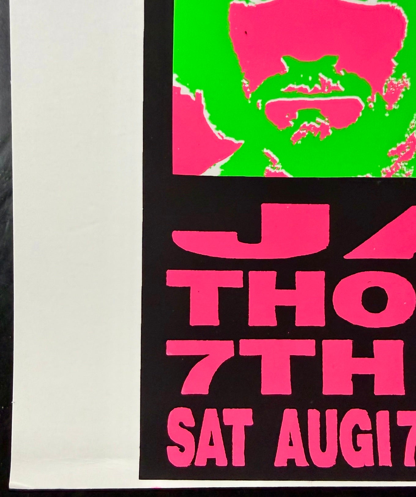 AUCTION - Helmet - Frank Kozik - 1991 Poster - 7th Street Entry