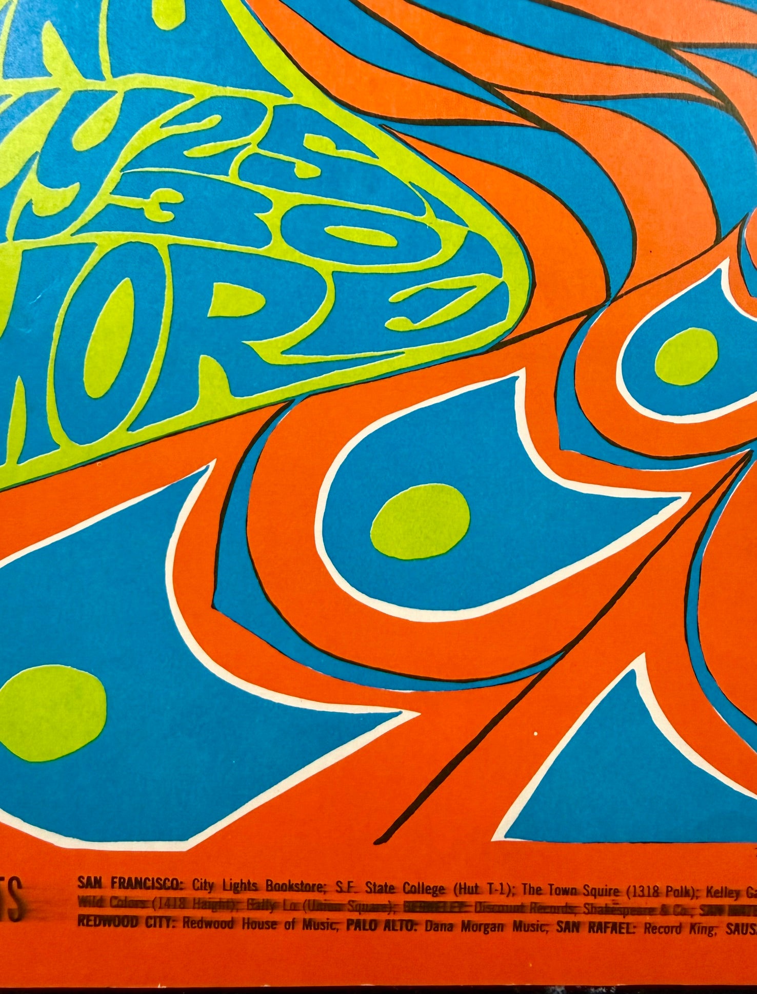 AUCTION - BG-75 - The Doors - Yardbirds - Bonnie MacLean - 1967