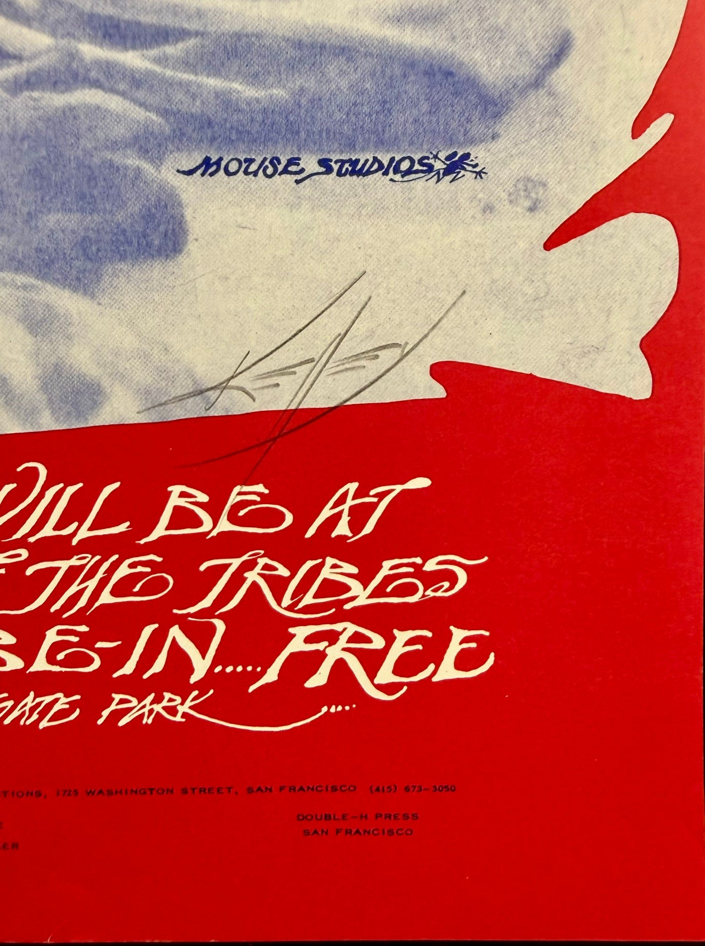 AUCTION - FD-43 - Moby Grape - Mouse & Kelley Signed - 1967 Poster